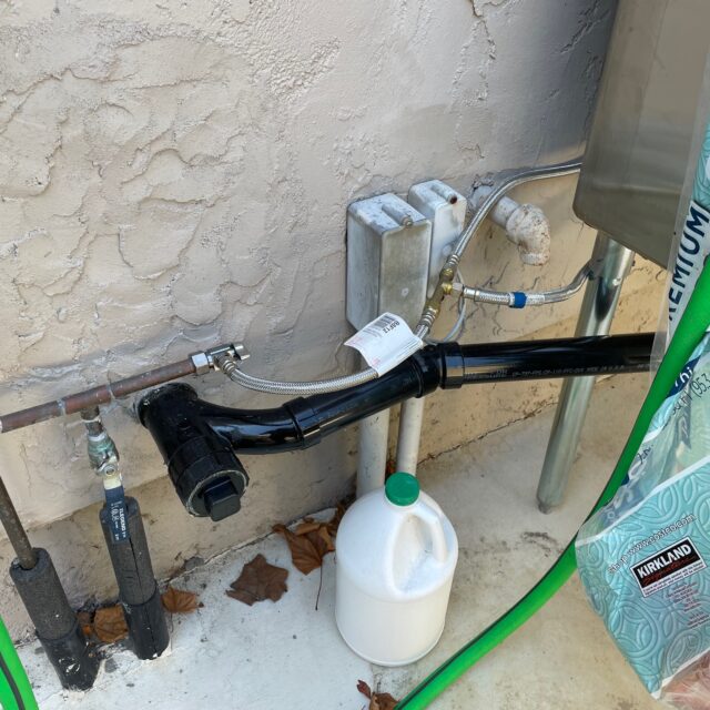 drainpipe installation